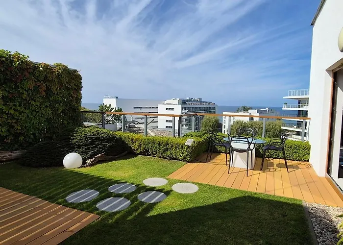Olympic Park C 606 Z Ogrodem Na Dachu Apartamento Kołobrzeg