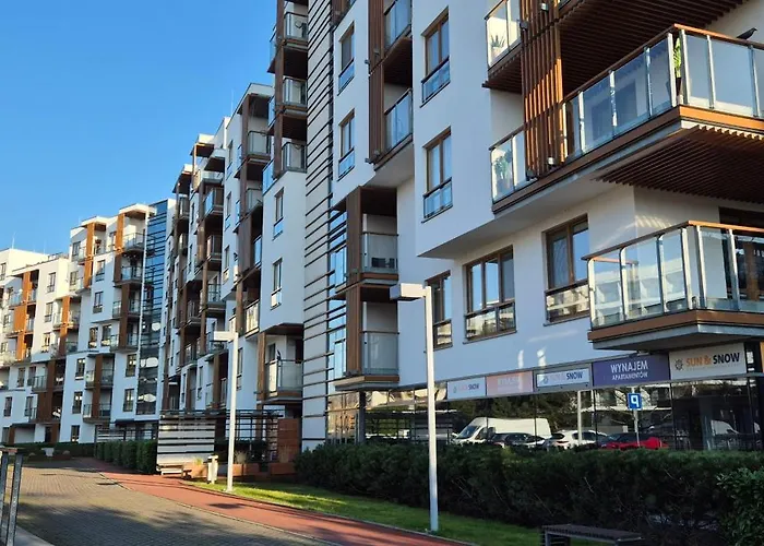 Apartament Olympic Park C 606 Z Ogrodem Na Dachu Kołobrzeg